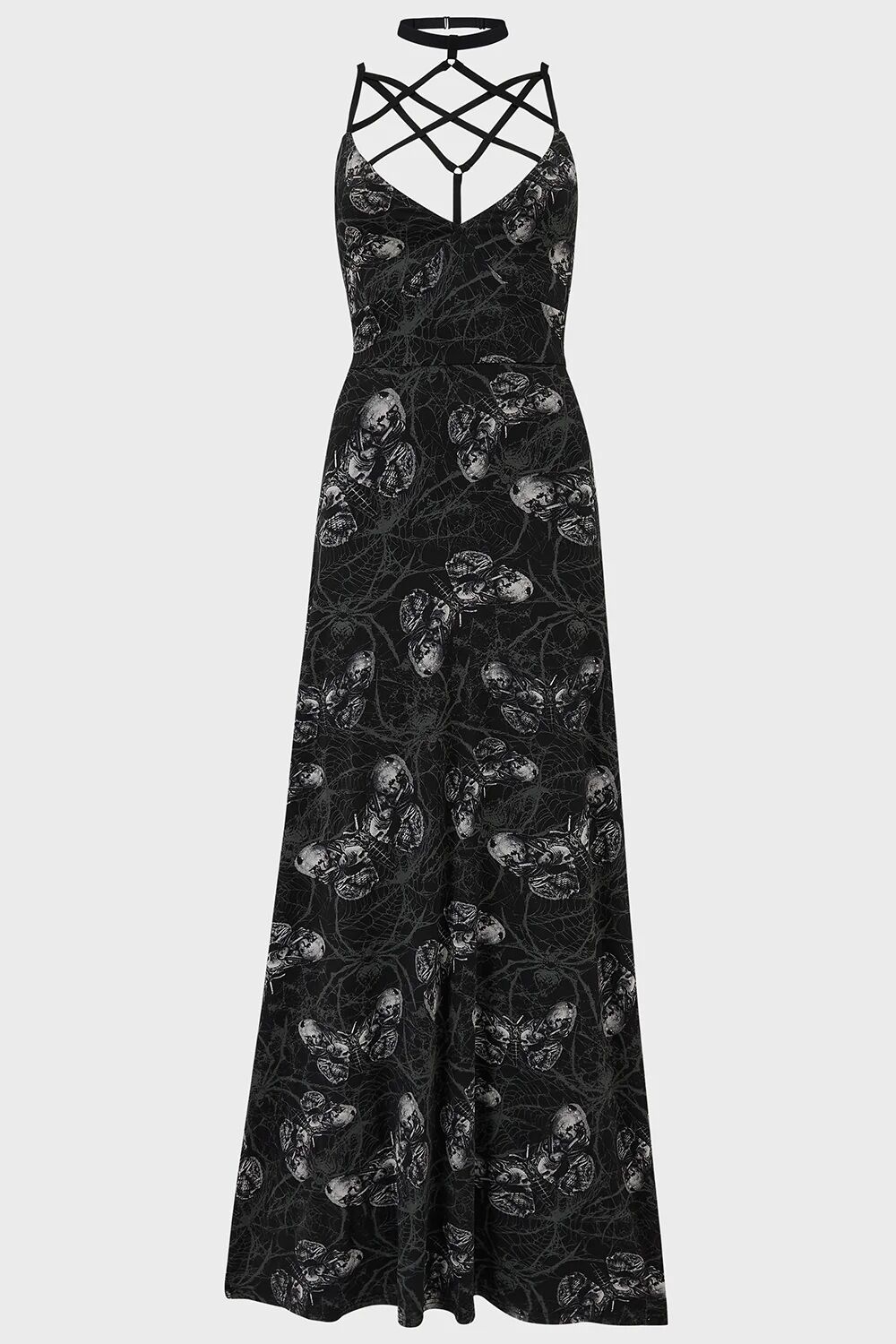 Killstar Maxi Kleid Spidrasica's Web