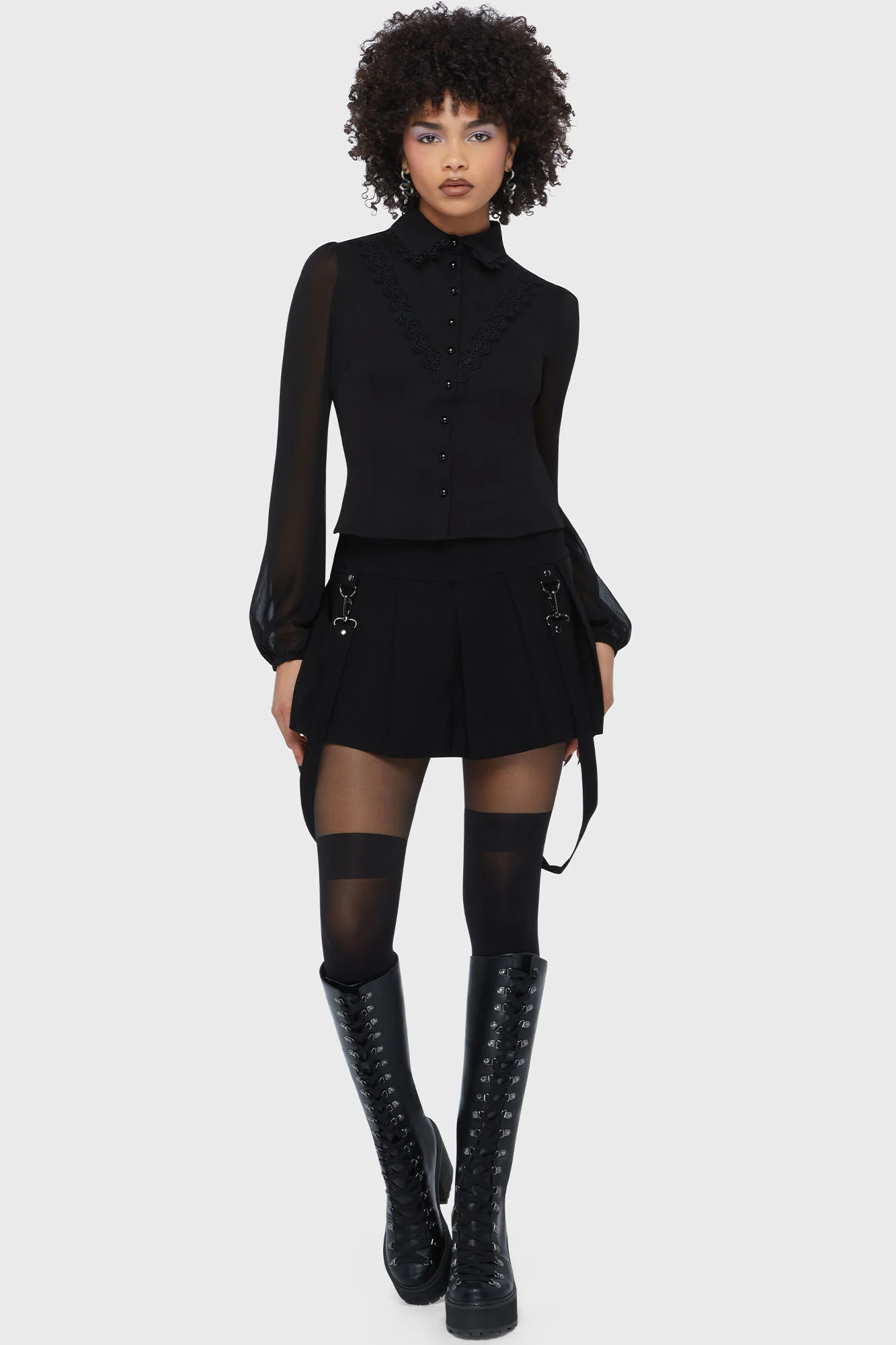 Killstar Bluse Miss Mourning