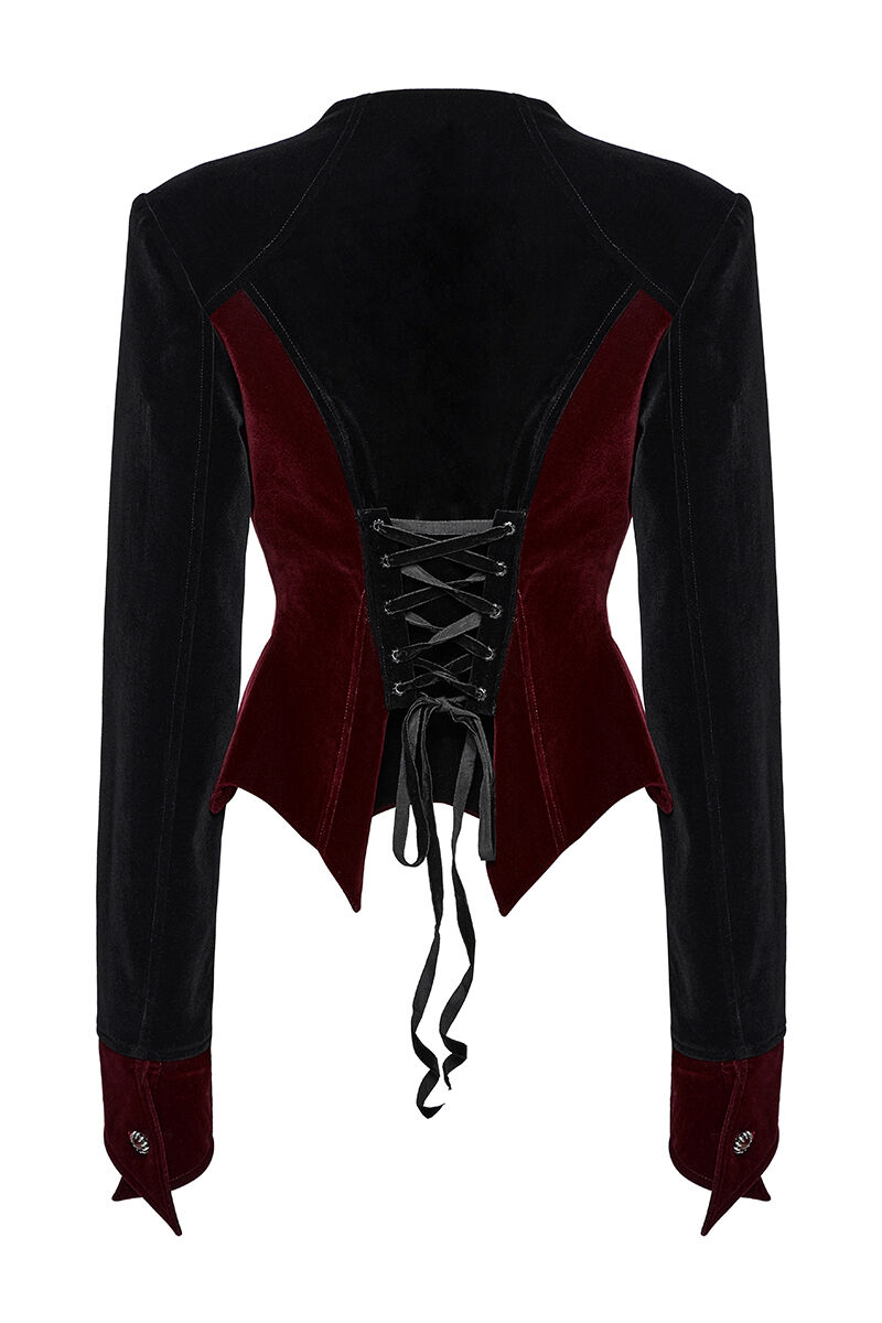 Punk Rave Jacke Red Moonlight