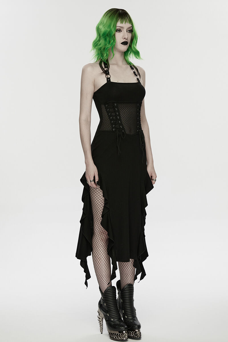 Punk Rave Kleid Eclipse Mourning