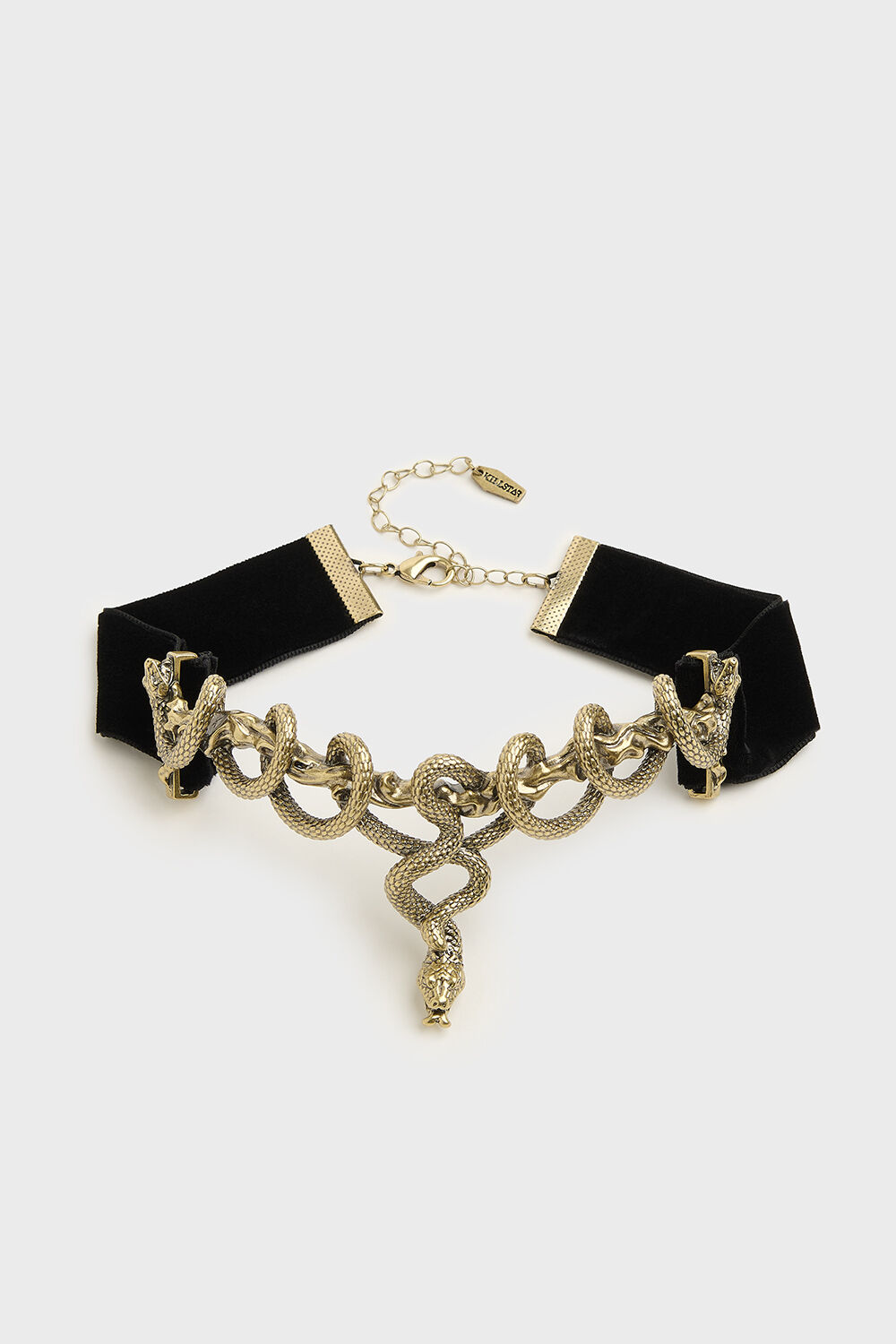 Killstar Halsband Deadly Coil Gold