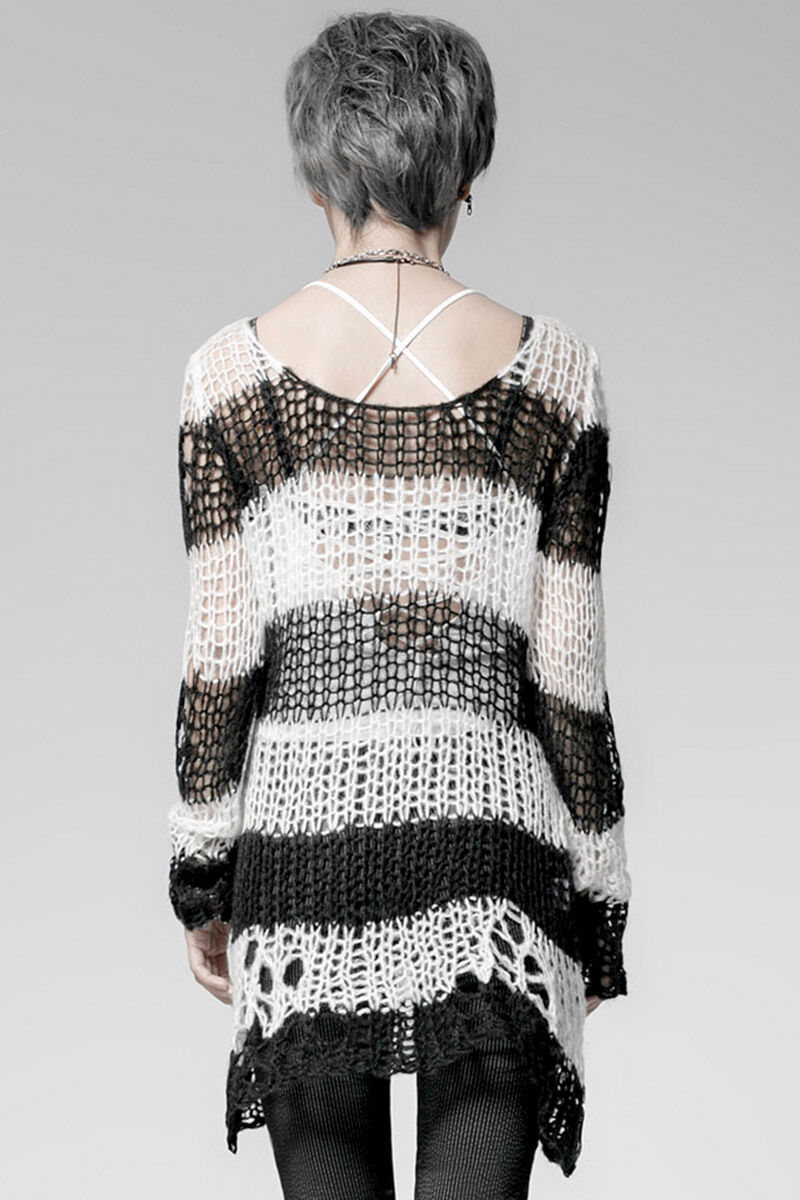 Punk Rave Pullover White Nightmare