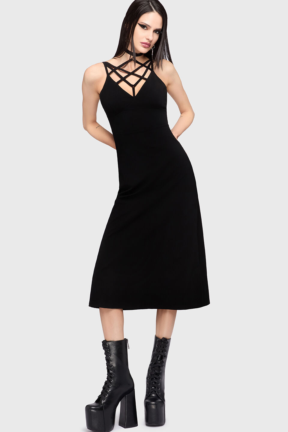 Killstar Kleid Chapel Blessing Midi