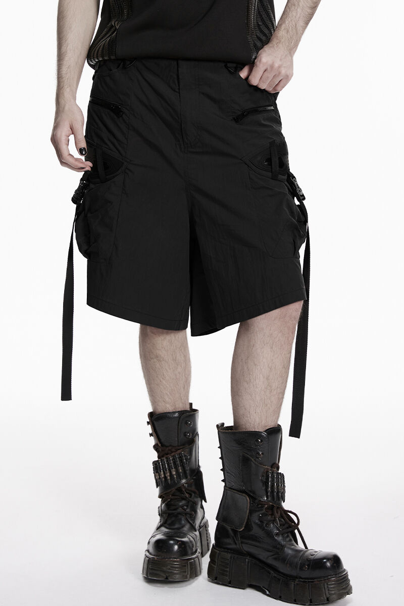 Punk Rave Shorts Blackout Recon