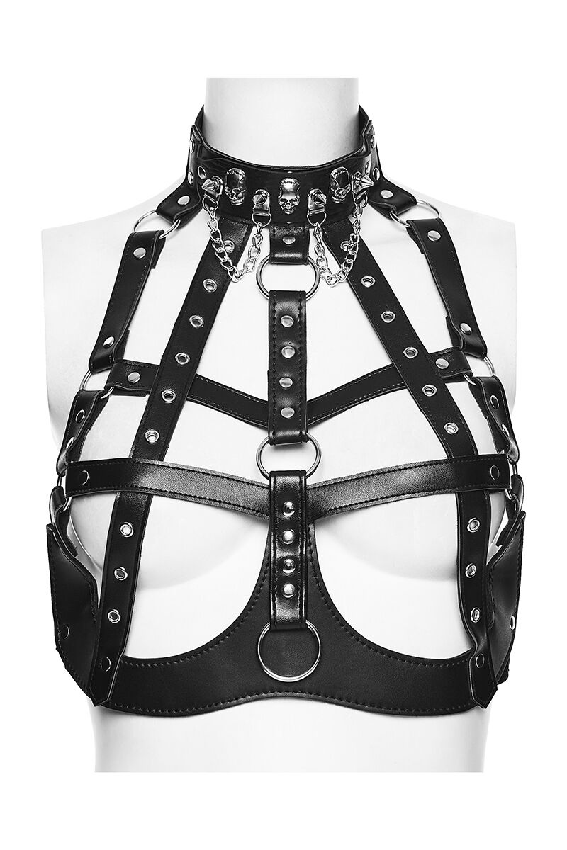 Punk Rave Harness Twilight Web