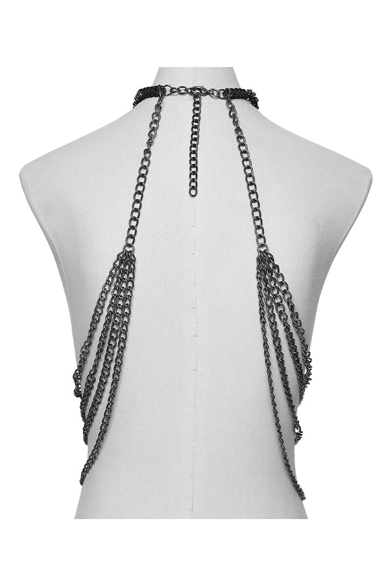 Punk Rave Harness Skullbone Serpent