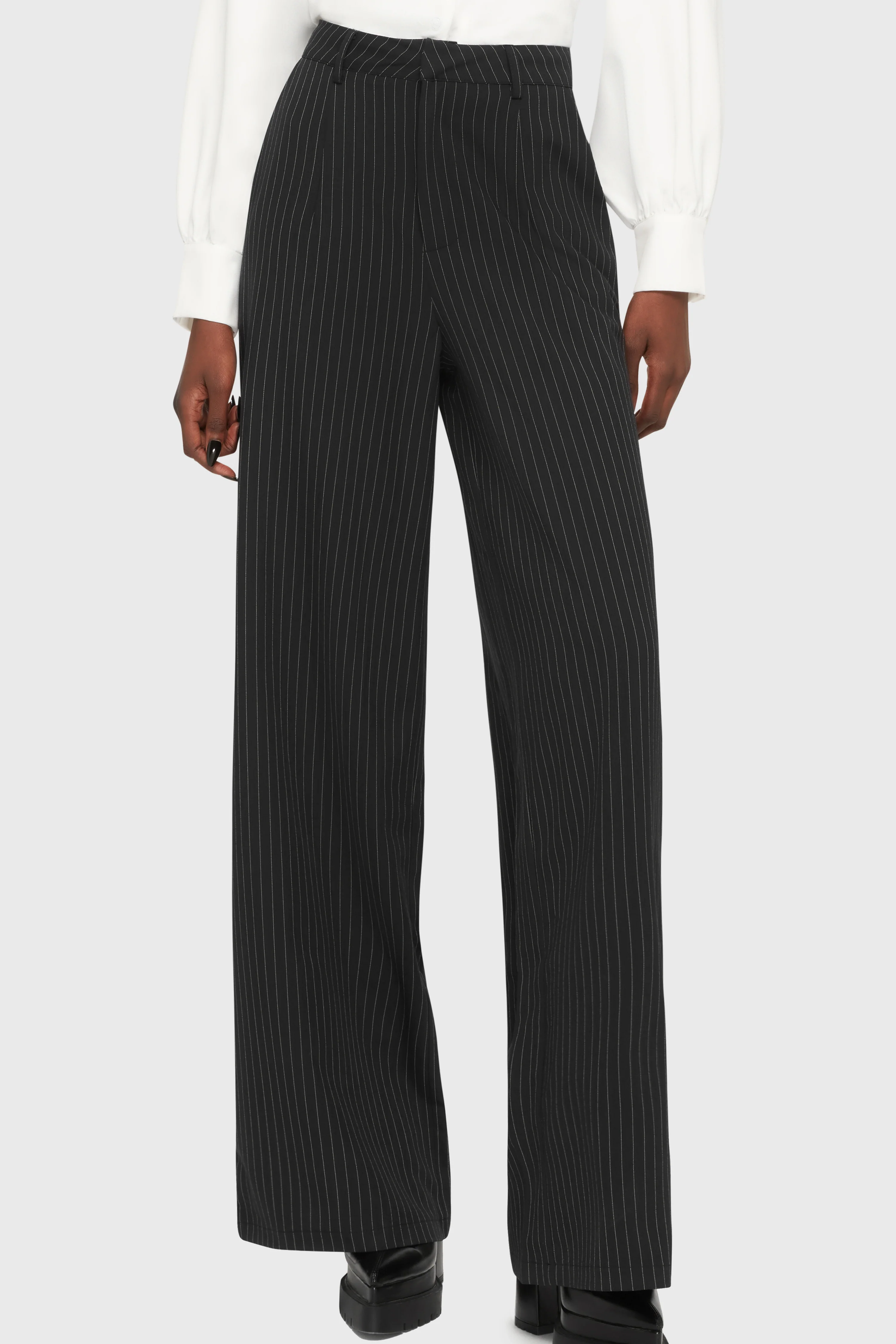 Killstar Kihilist Hose Oblivienne Pinstripe