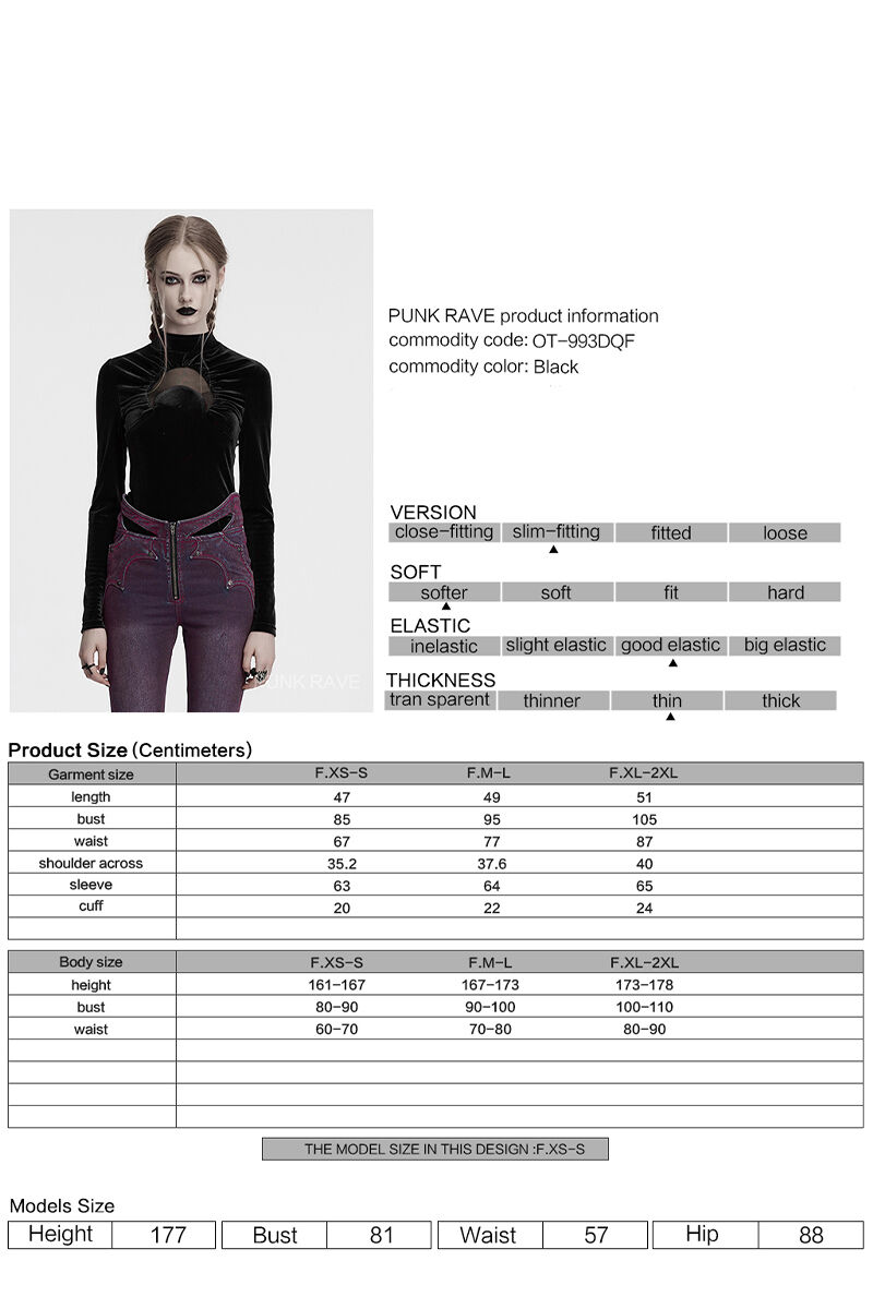 Punk Rave Longsleeve Crescent Velvet