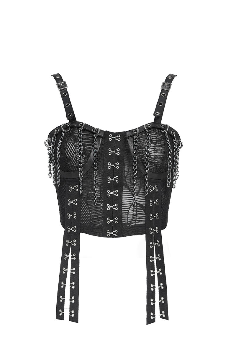 Devil Fashion Top Chainweave