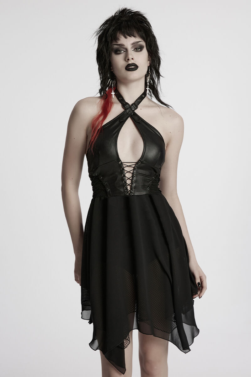 Punk Rave Kleid Midnight Siren