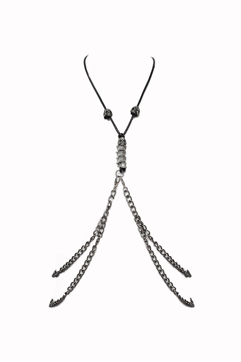 Punk Rave Harness Grim Reaper
