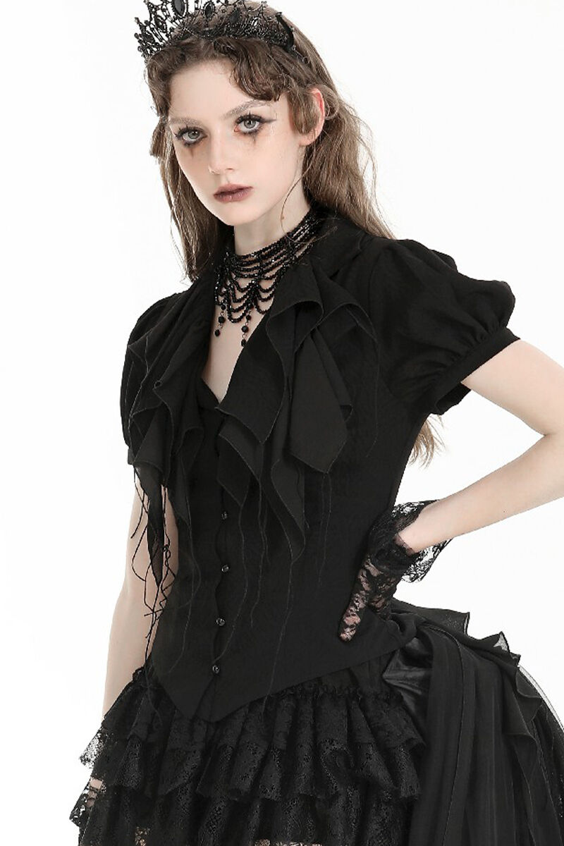 Dark In Love Bluse Atheena