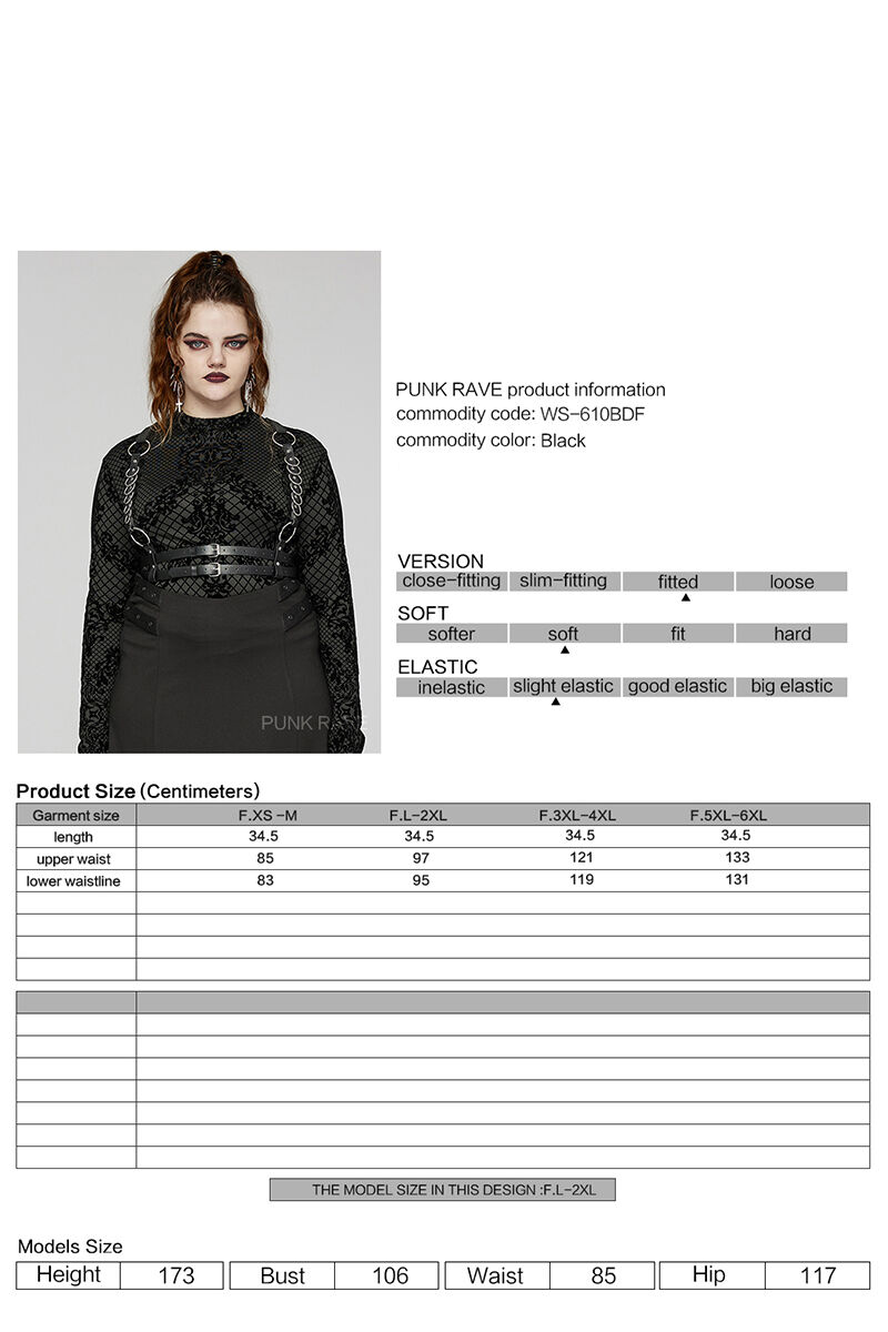 Punk Rave Harness Come Undone