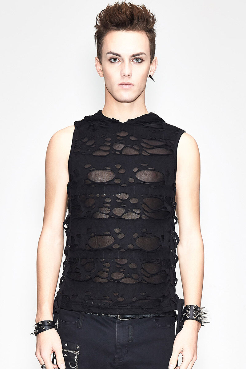 Devil Fashion Top Dark Holes