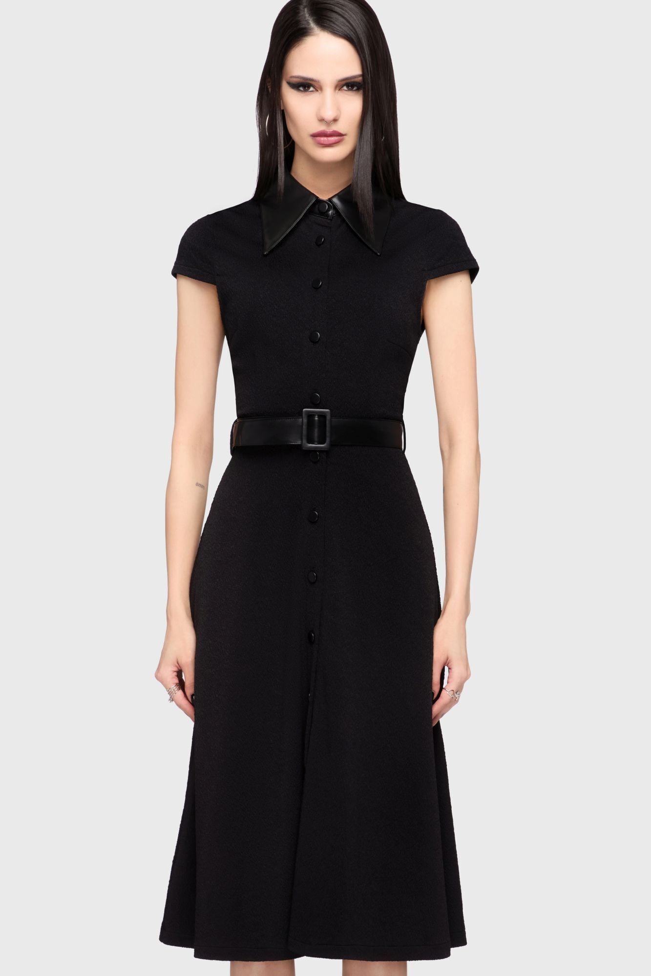 Killstar Kihilist Kleid Collar Obsidienne