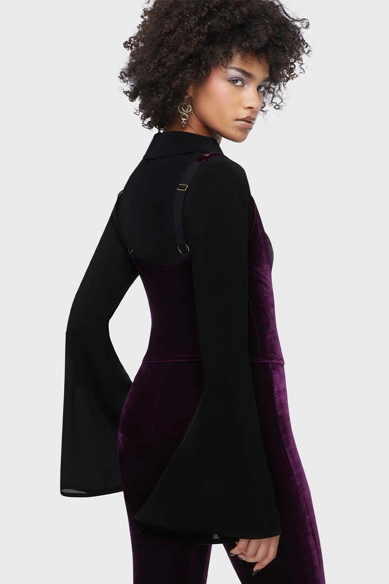 Killstar Weste Night Petal