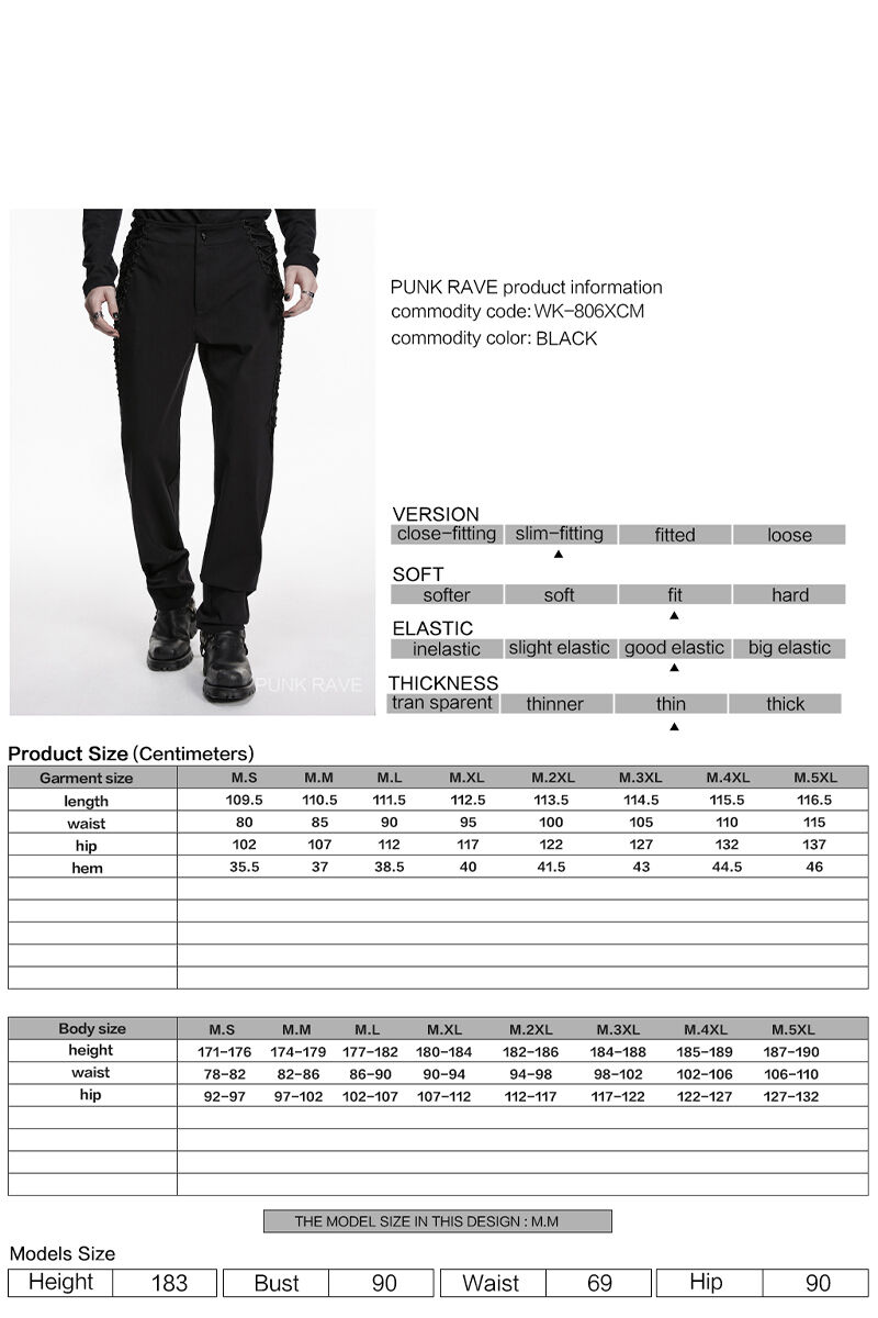 Punk Rave Hose Noctis Regent