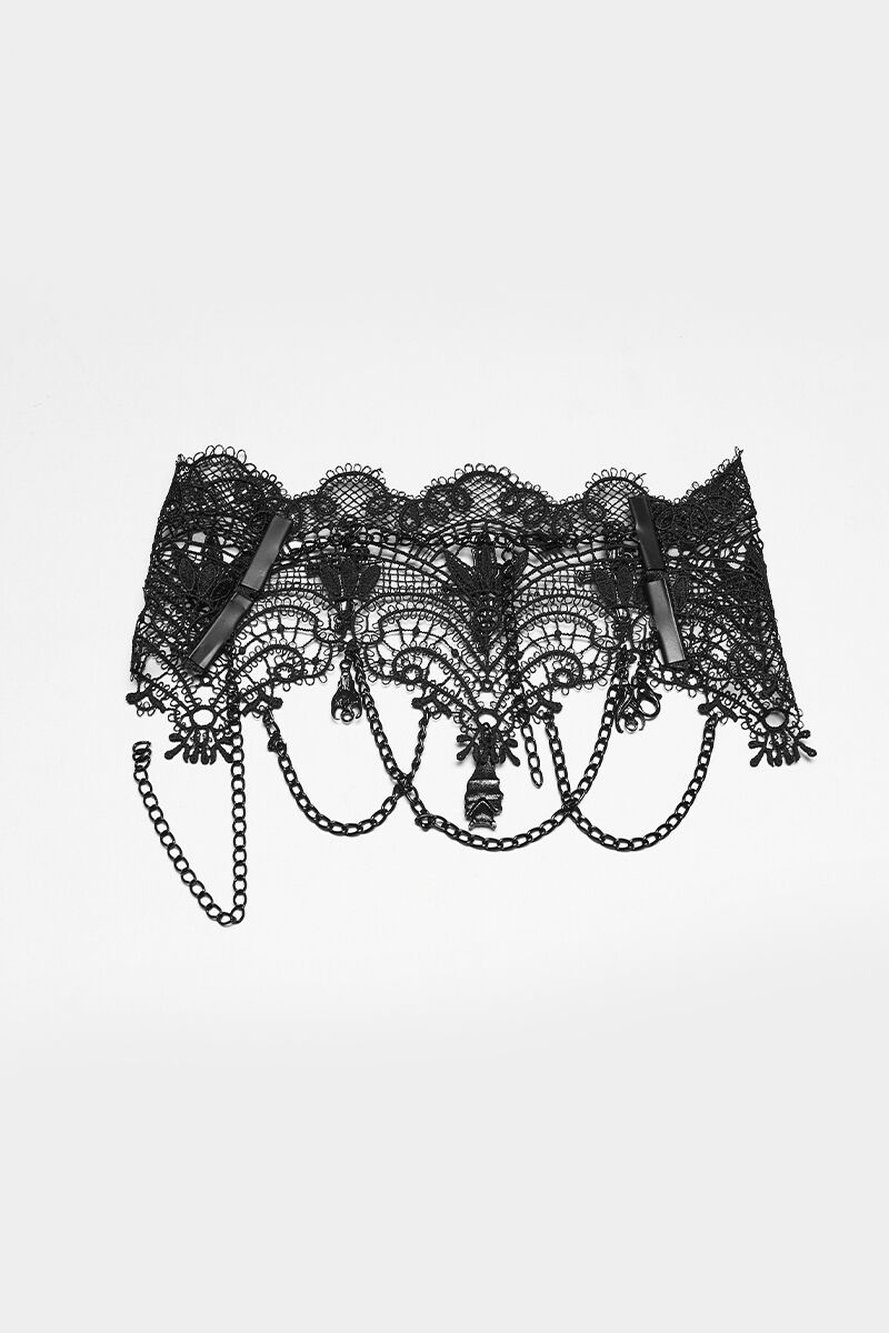 Punk Rave Halsband Nocturne Filigree