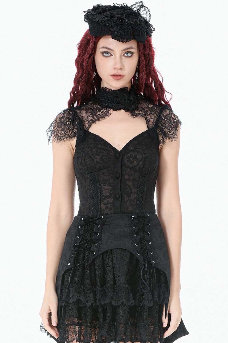 Dark In Love Bluse Evelyn