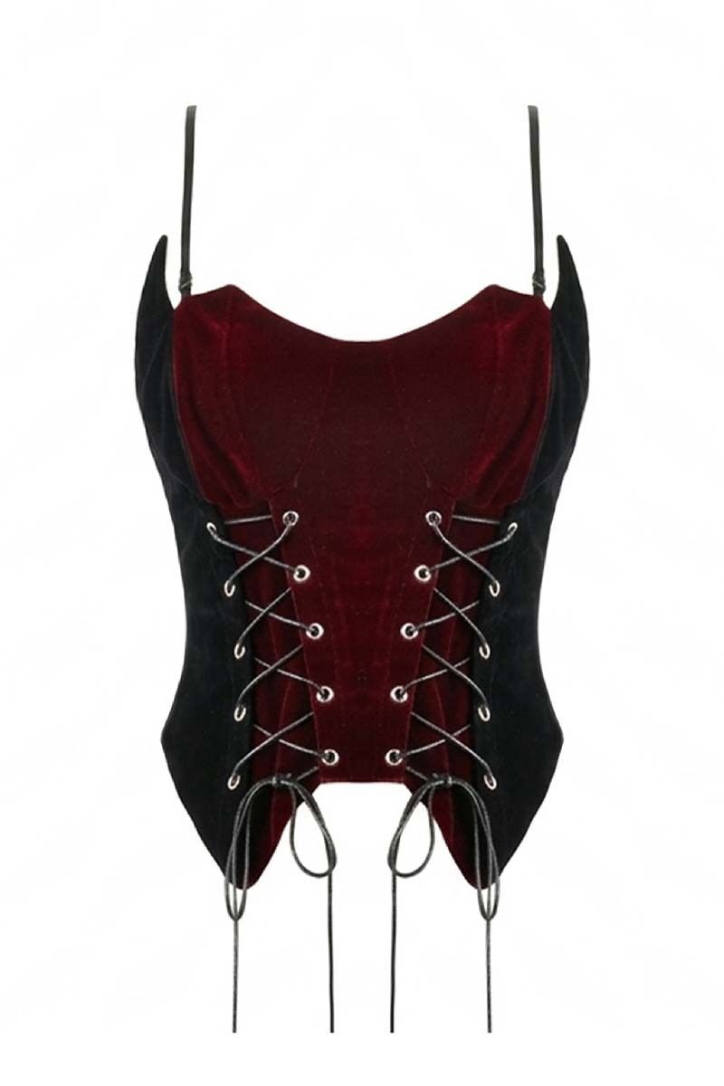 Dark In Love Top Carmine Sanctum