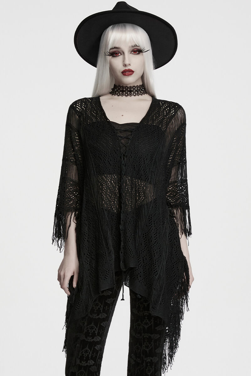 Punk Rave Poncho Witch's Weave