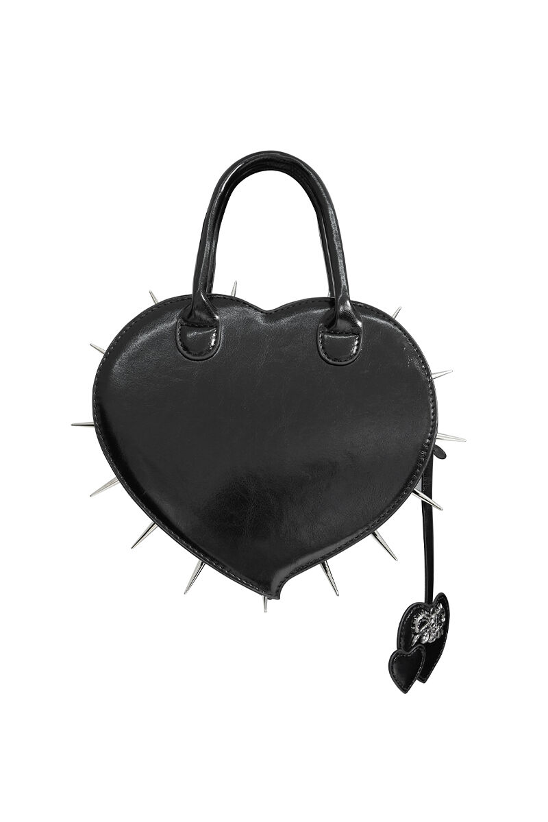 Devil Fashion Tasche Spiked Heart