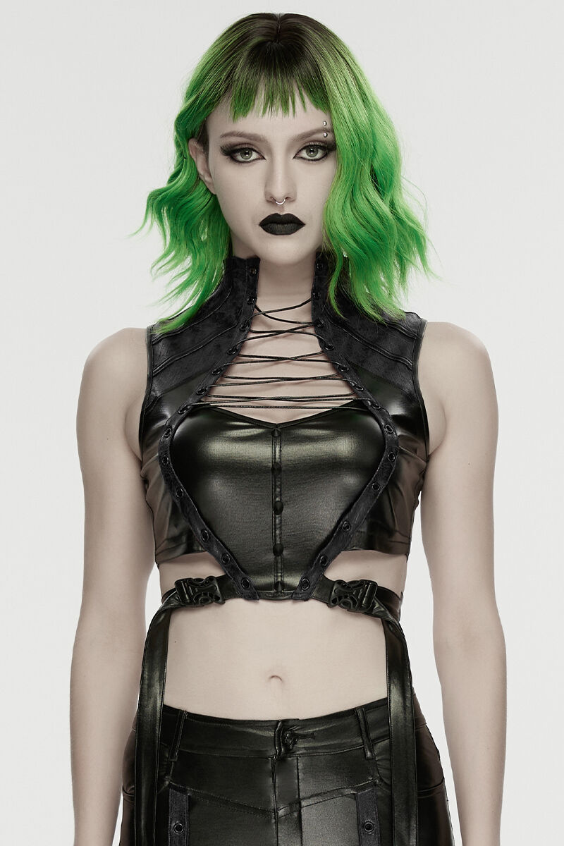 Punk Rave Top Static Riot