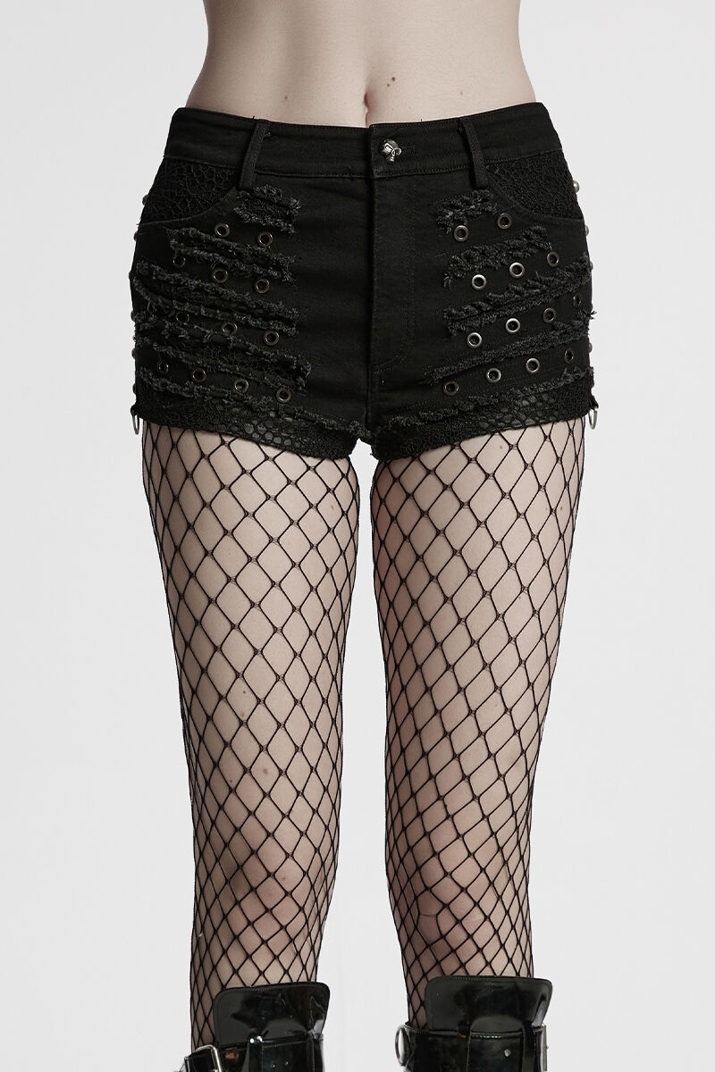 Punk Rave Shorts Gravemarch