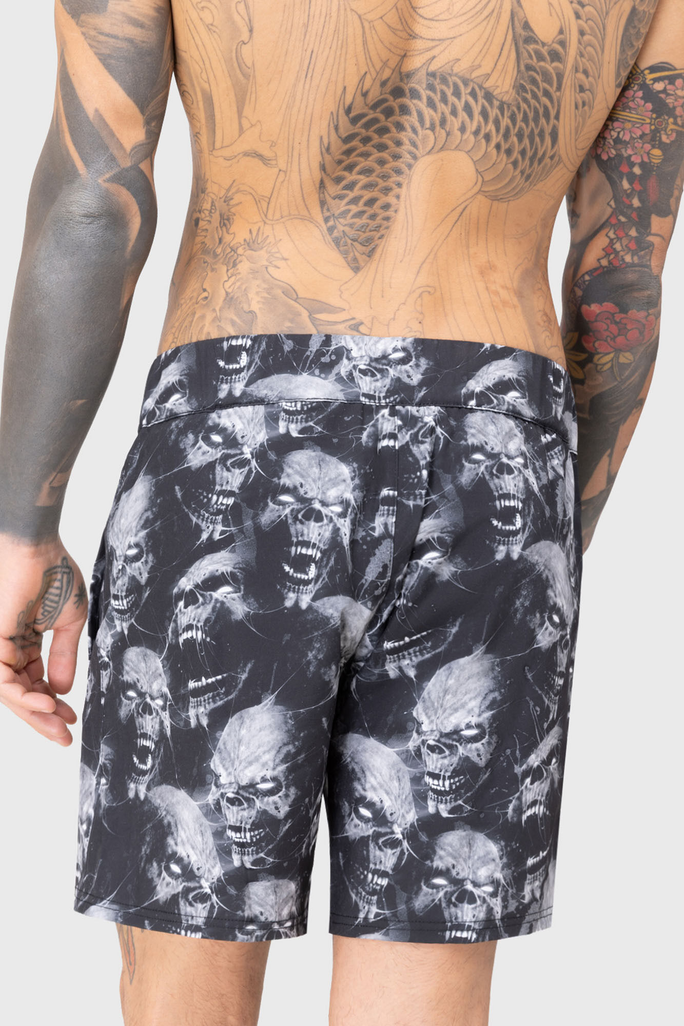 Killstar Badeshorts Dark Depths