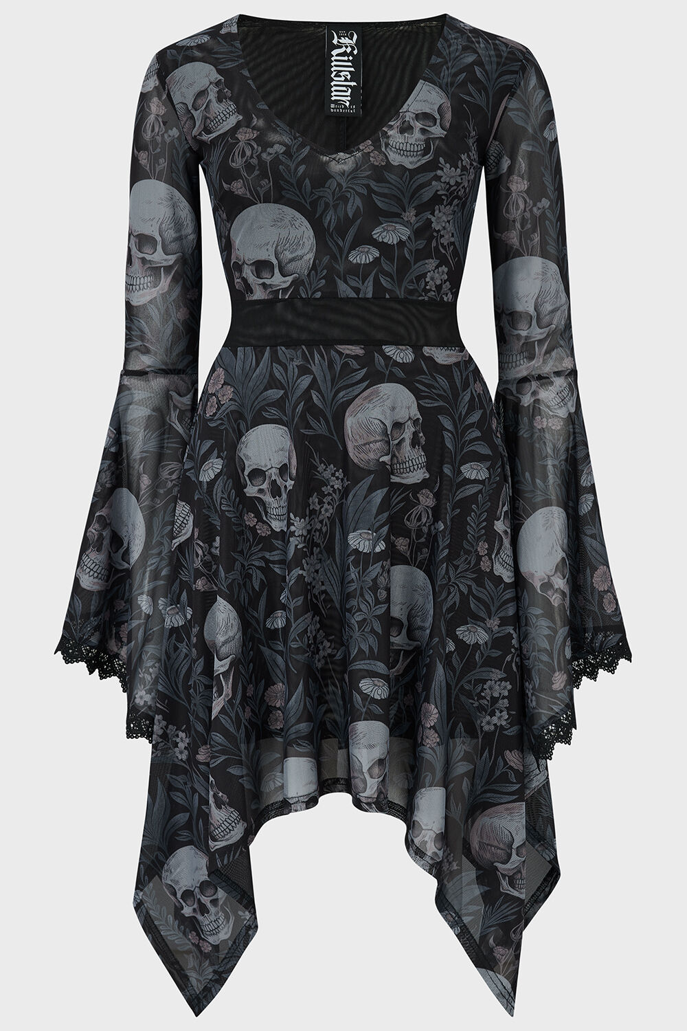 Killstar Kleid Death's Head Skater