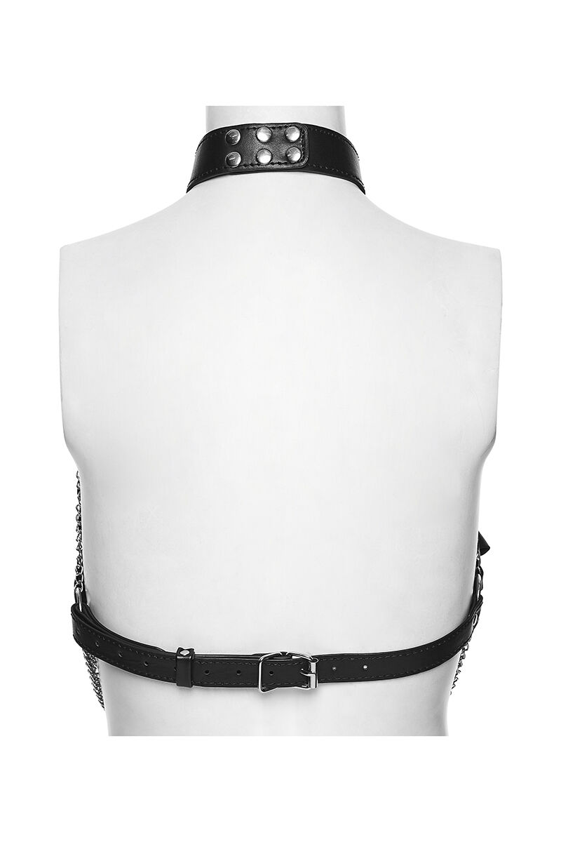 Punk Rave Harness Caged Pulse