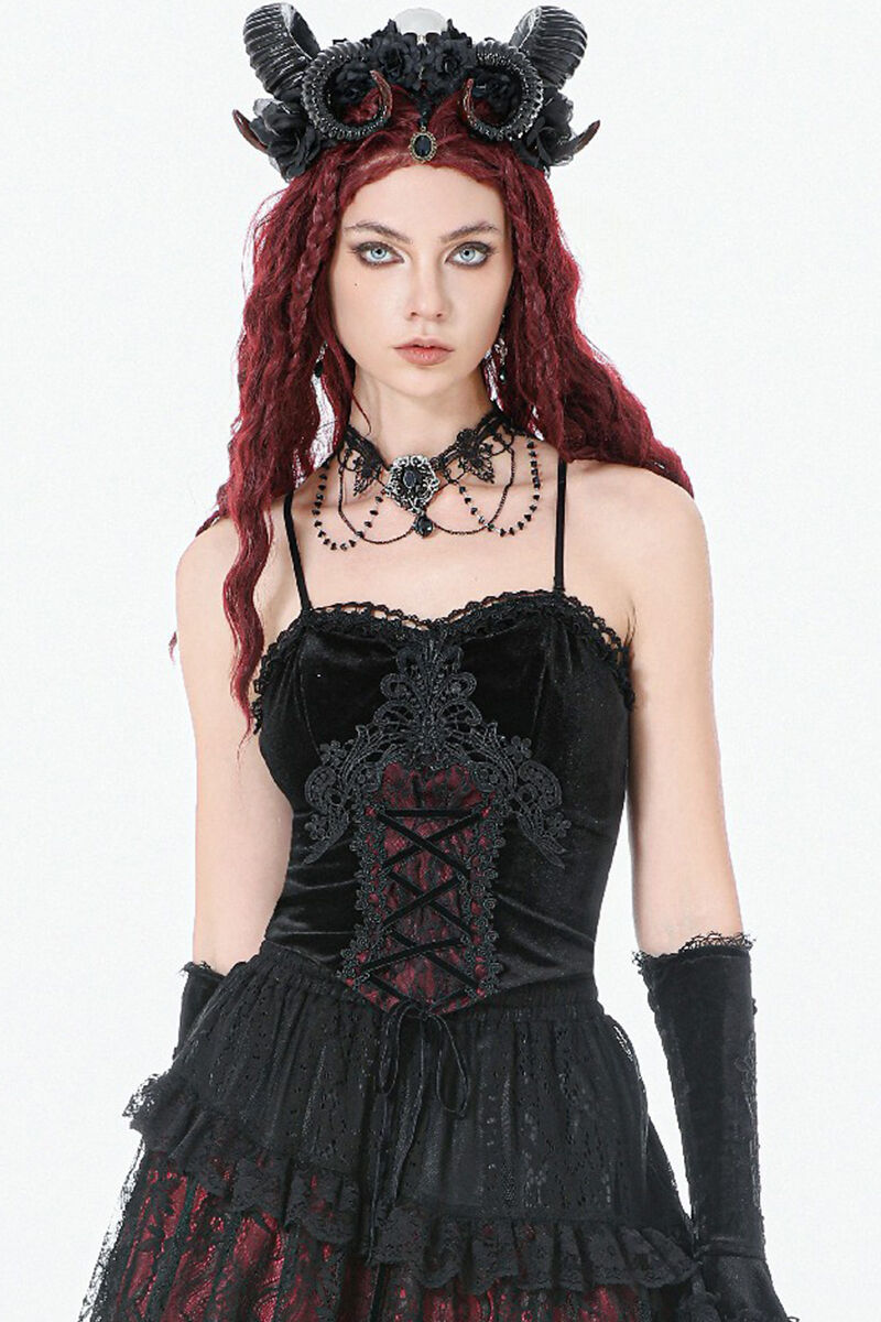 Dark In Love Top Crimson Reliquary