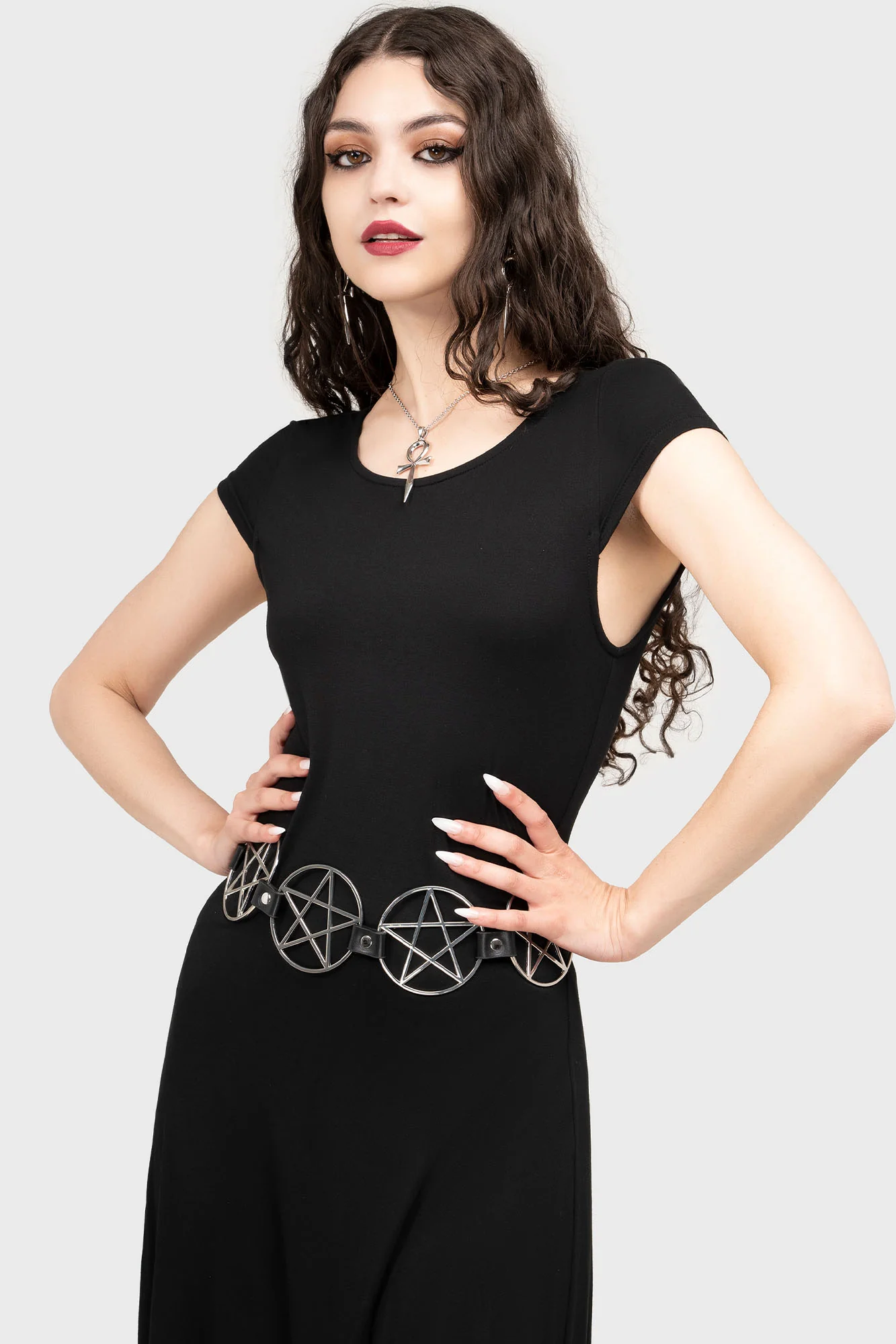 Killstar Gürtel Pentagram
