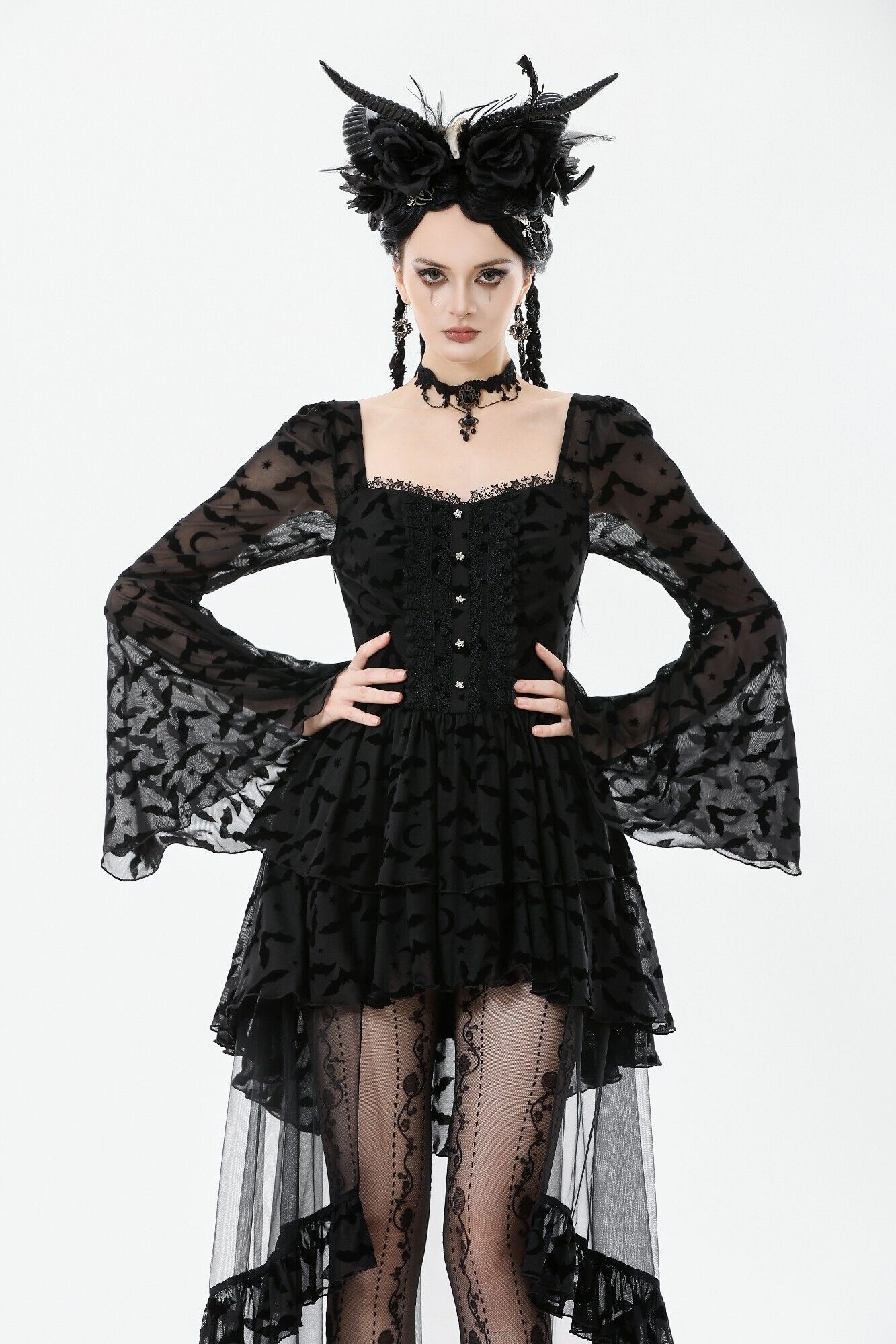 Dark In Love Kleid Sanctum of Wings