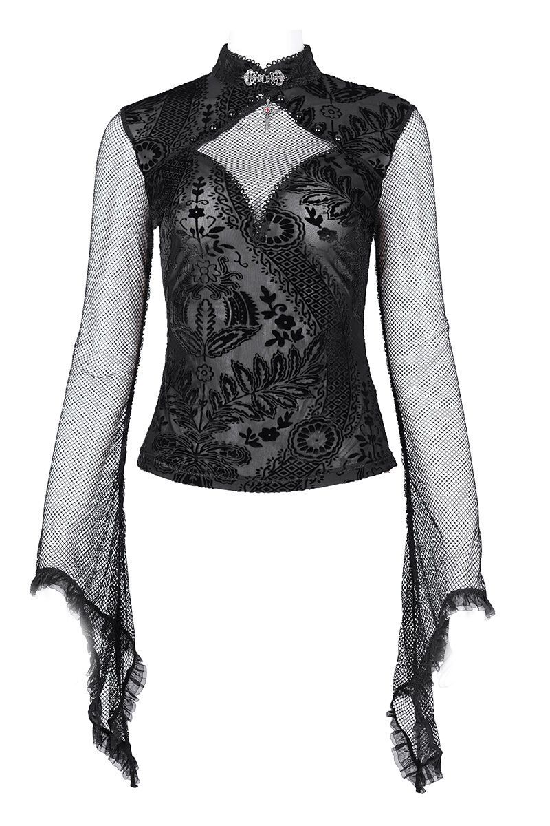 Devil Fashion Longsleeve Wild Bleeding Heart