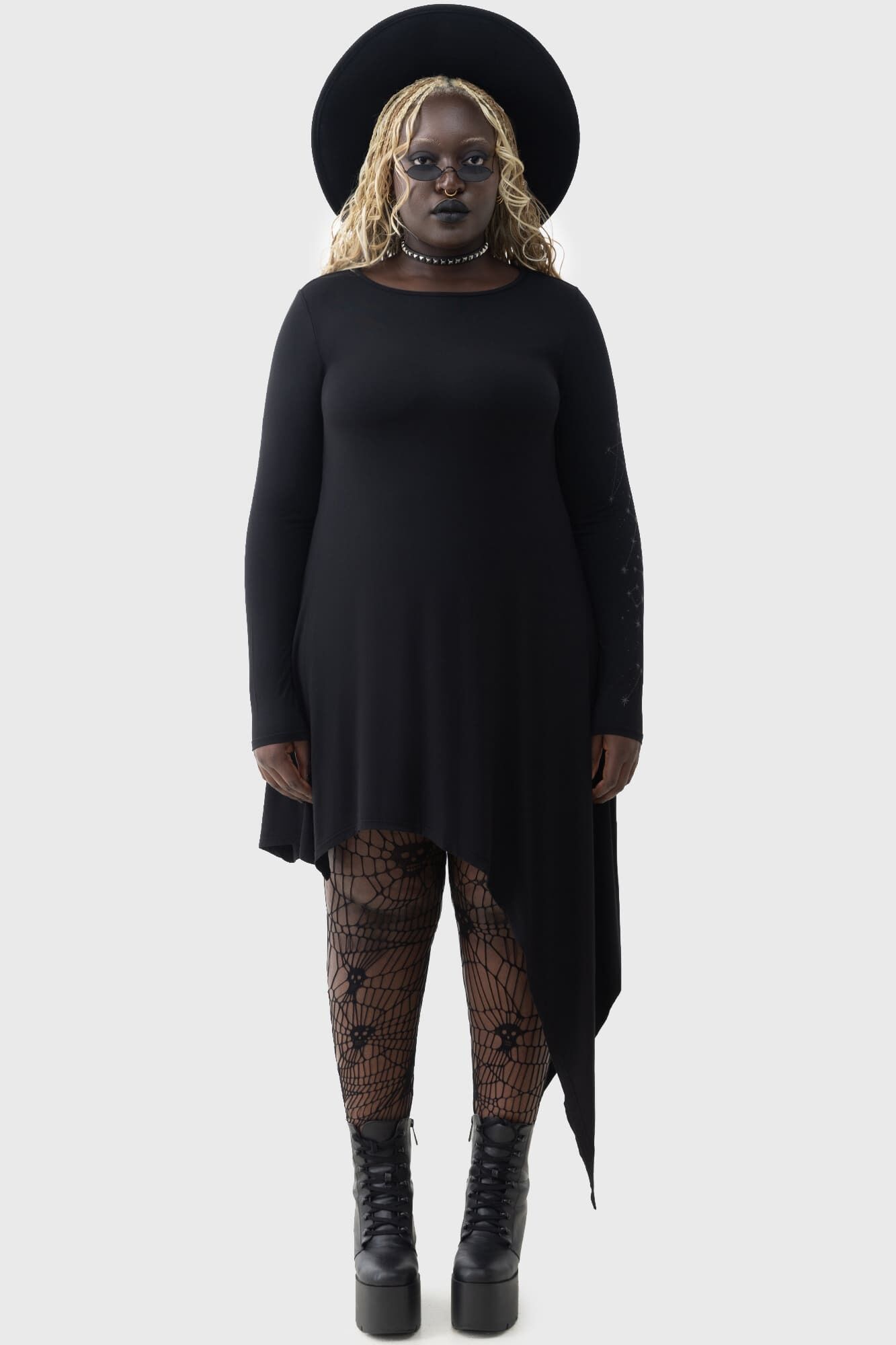 Killstar Kihilist Kleid Crescent Doom
