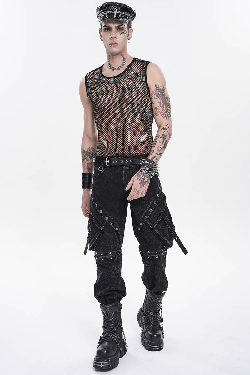 Devil Fashion Top Wild Chain