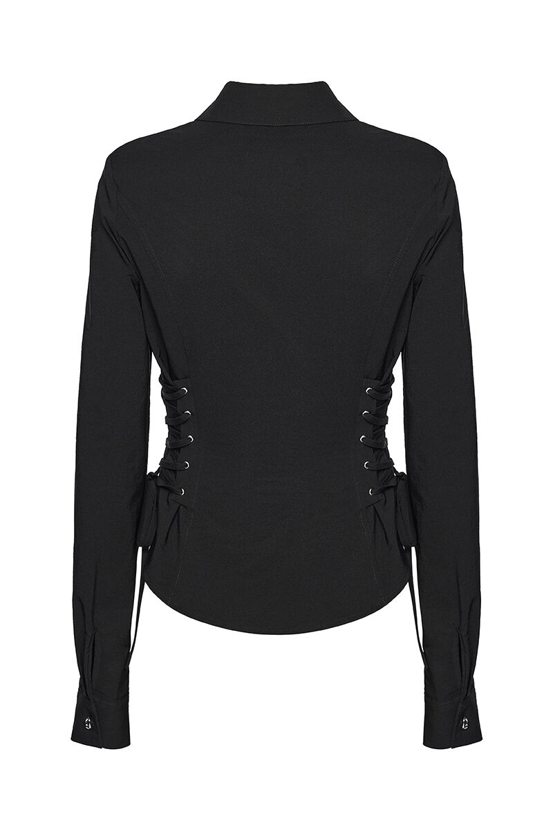 Punk Rave Bluse Noctis Cross