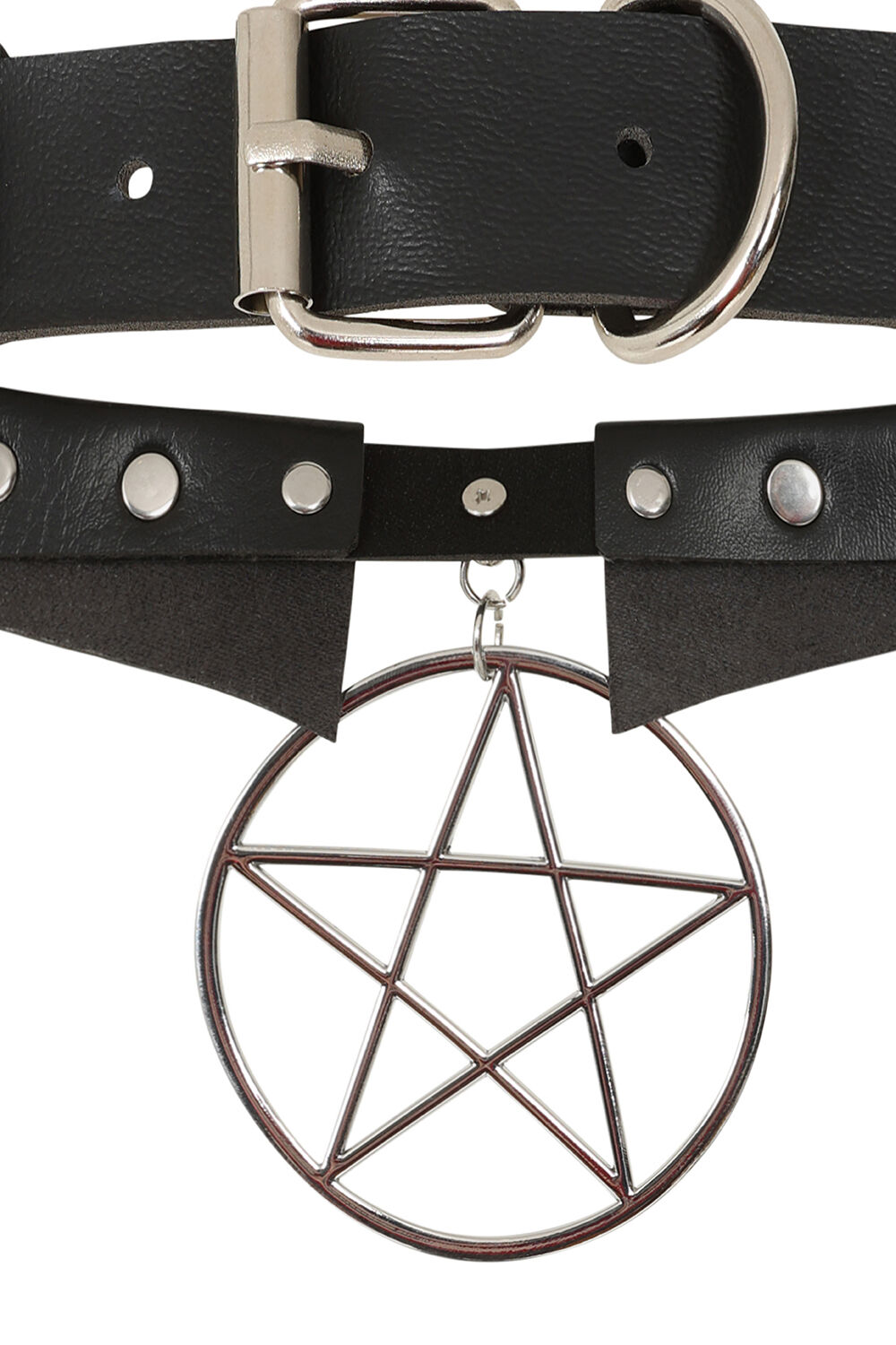 Banned Halsband Restrict Pentagram