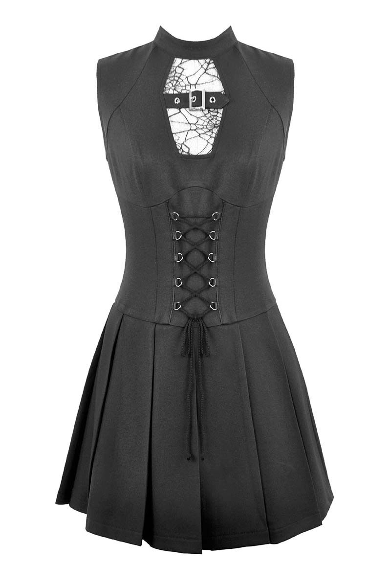 Dark In Love Kleid Web of Nyx