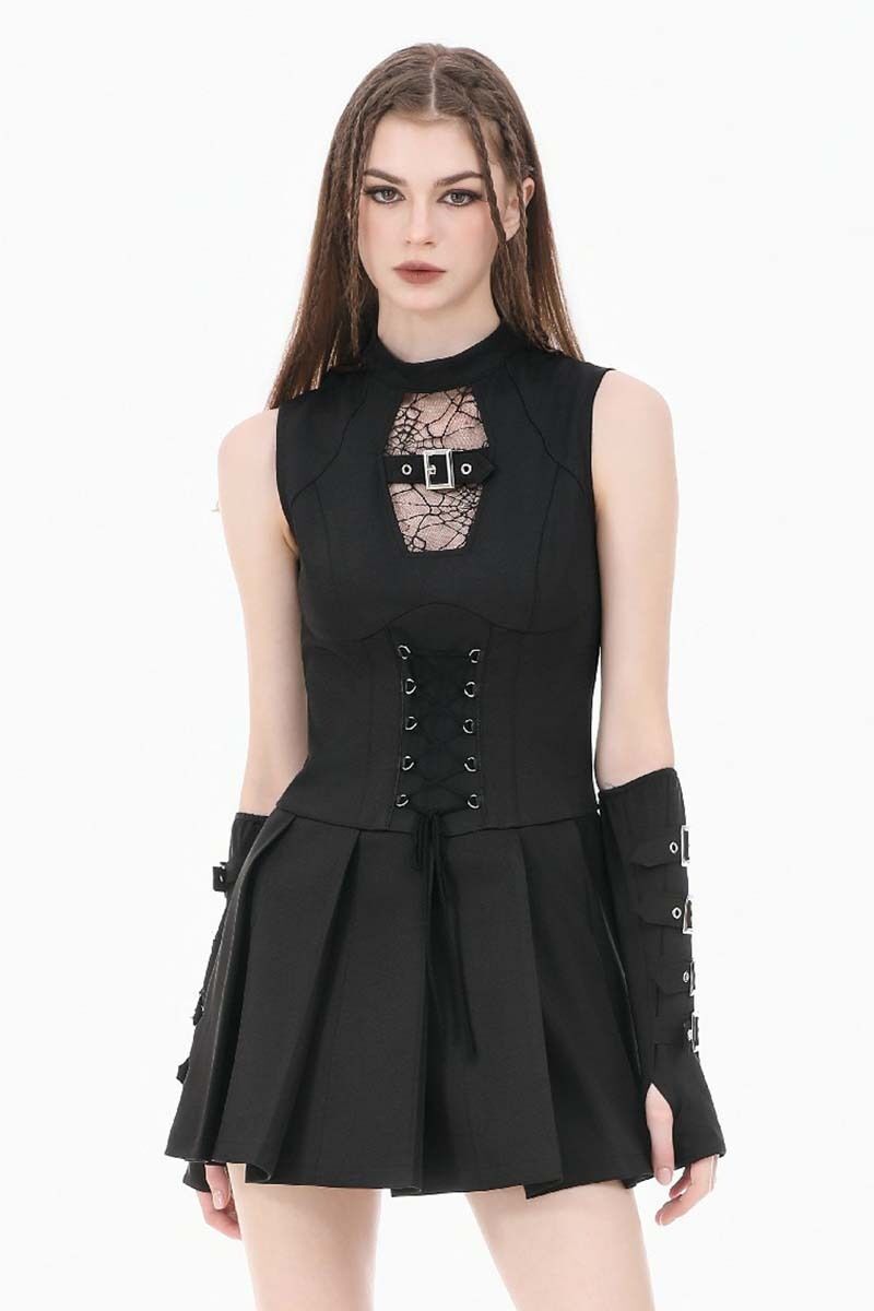 Dark In Love Kleid Web of Nyx