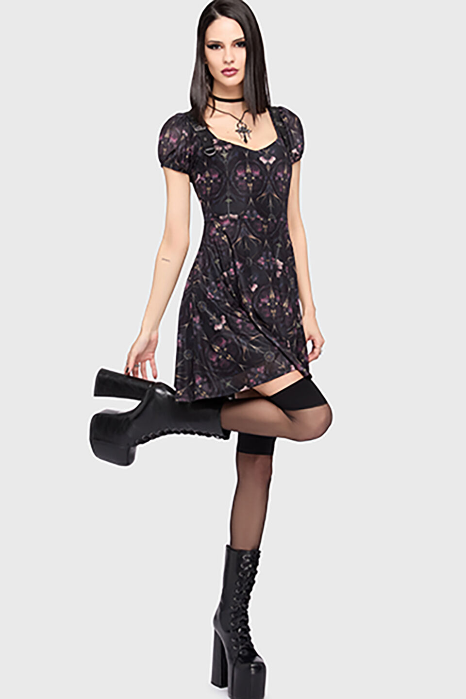 Killstar Kleid Garden Altar Mini