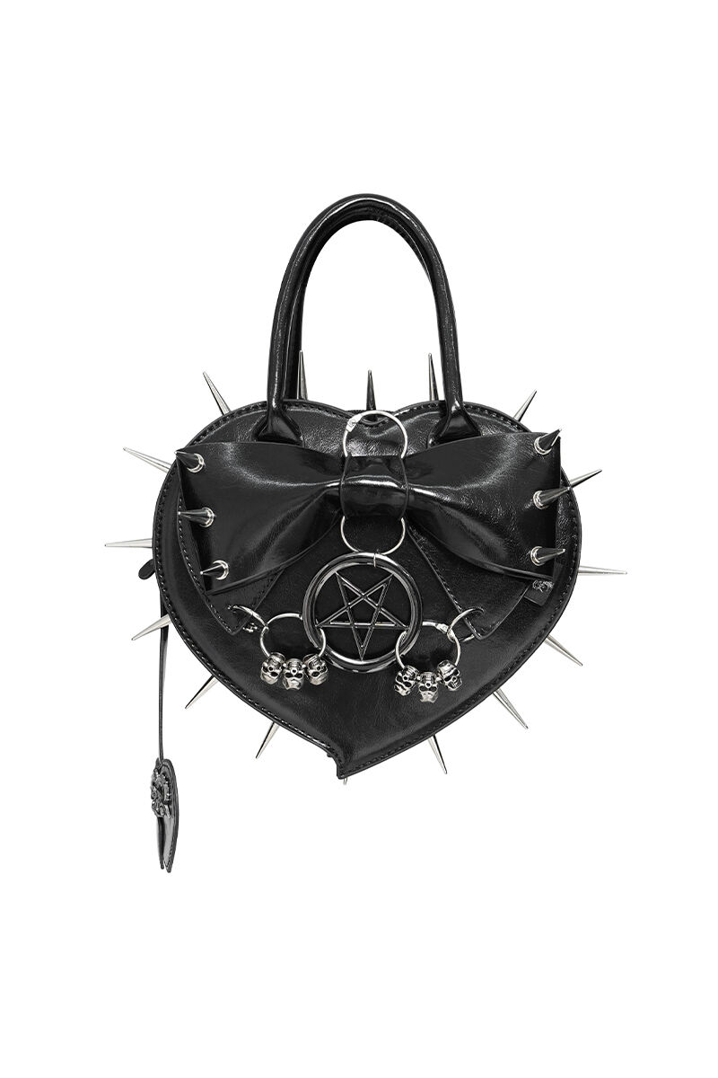 Devil Fashion Tasche Spiked Heart
