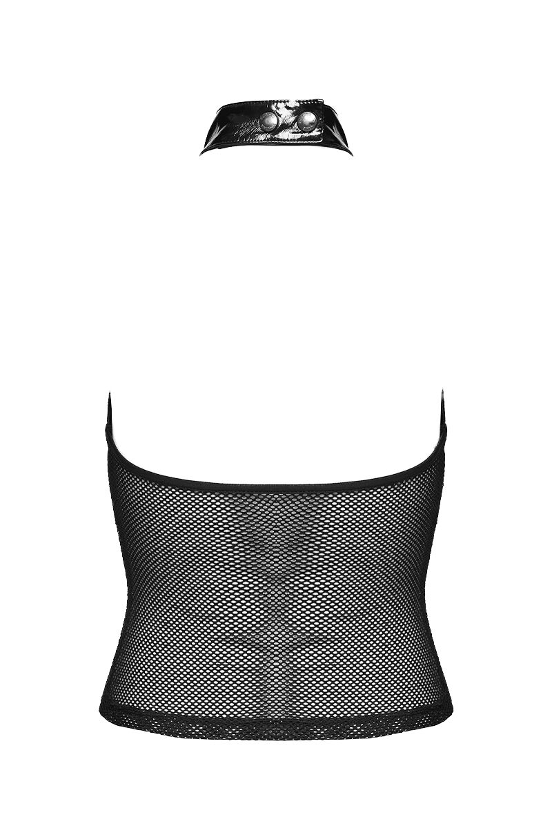 Punk Rave Top Toxic Bloom
