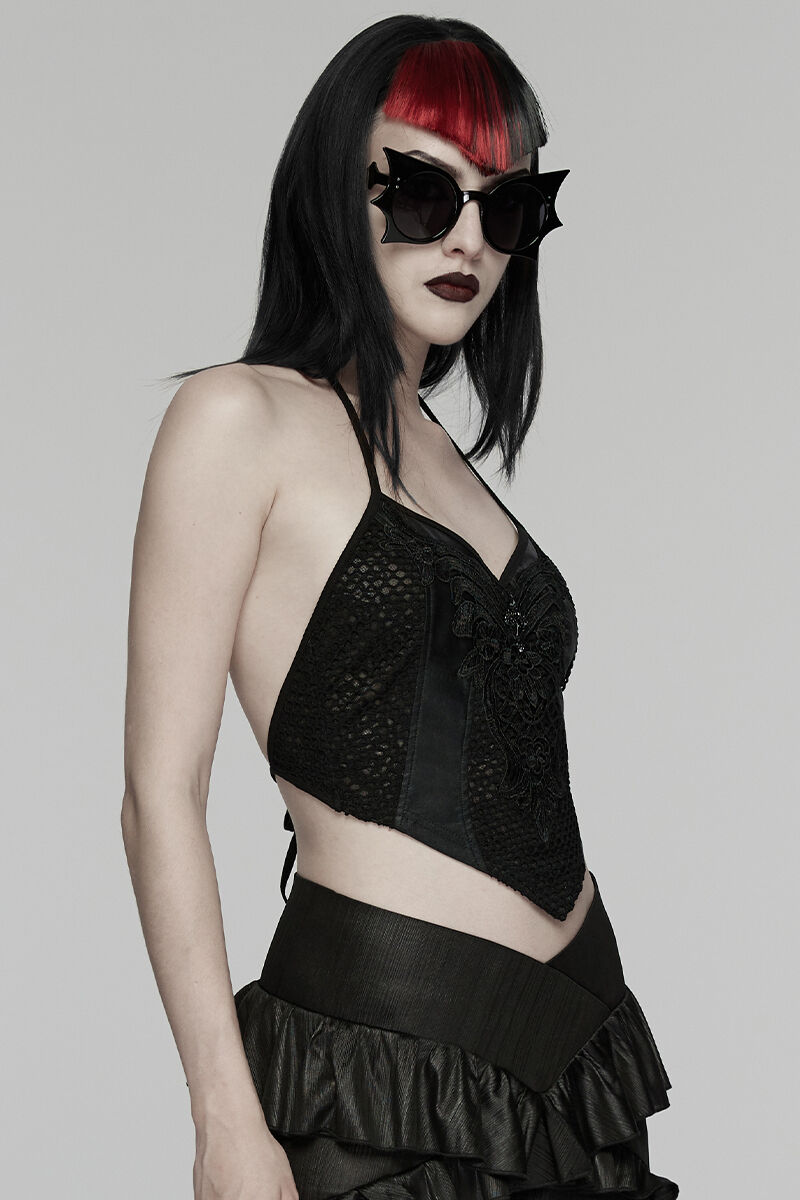 Punk Rave Top Veloria Lace