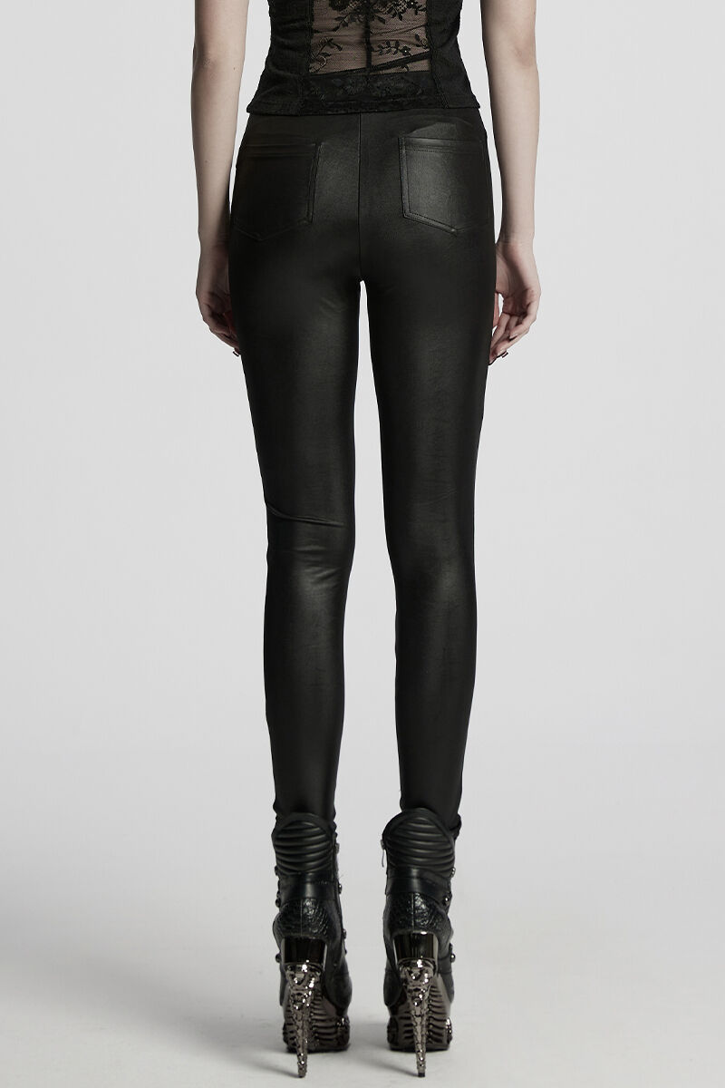 Punk Rave Leggings Selene Noir