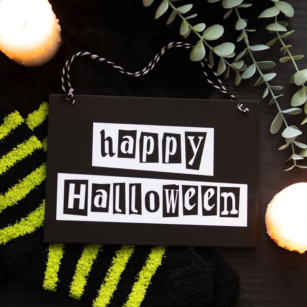 Spirit Of Equinox Schild Happy Halloween