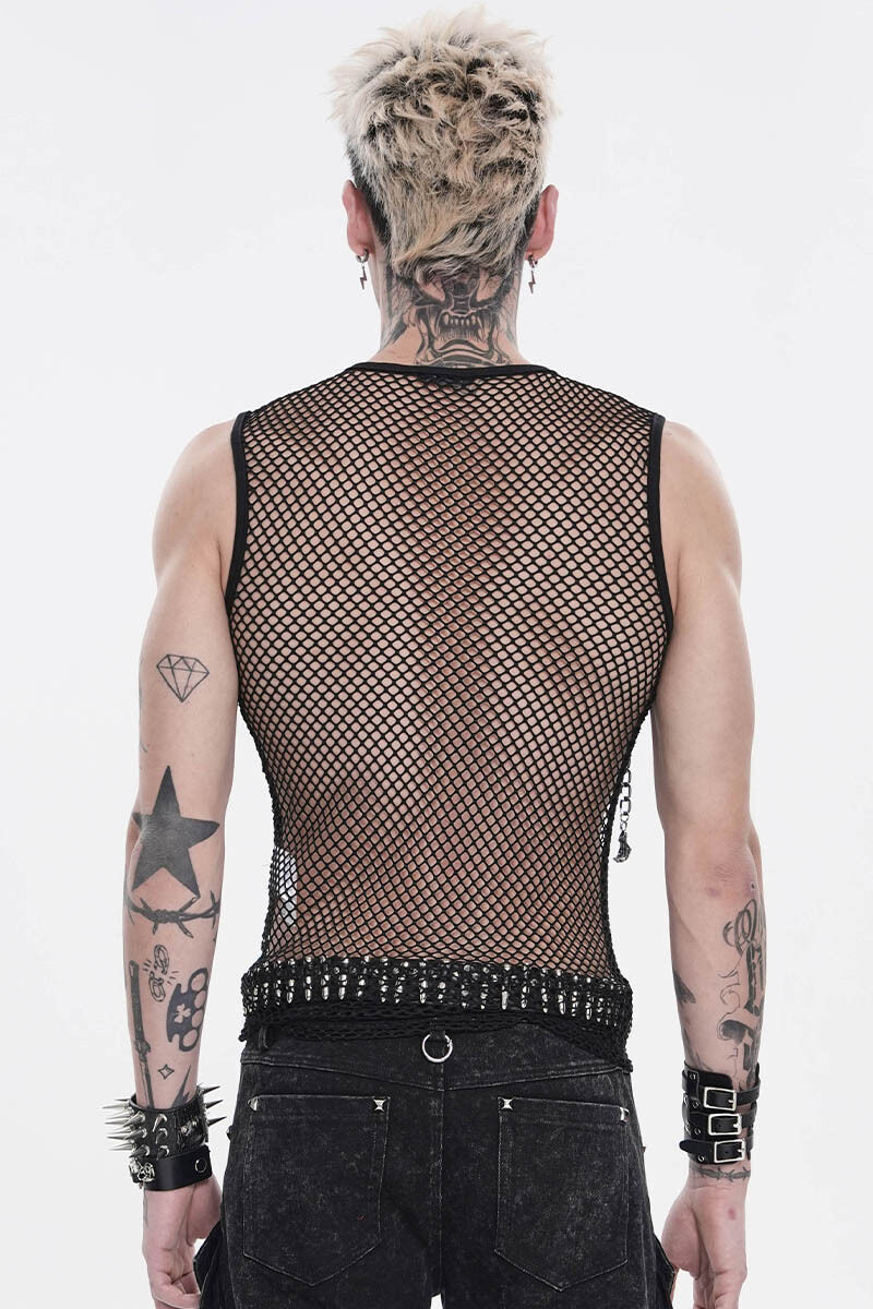 Devil Fashion Top Wild Chain