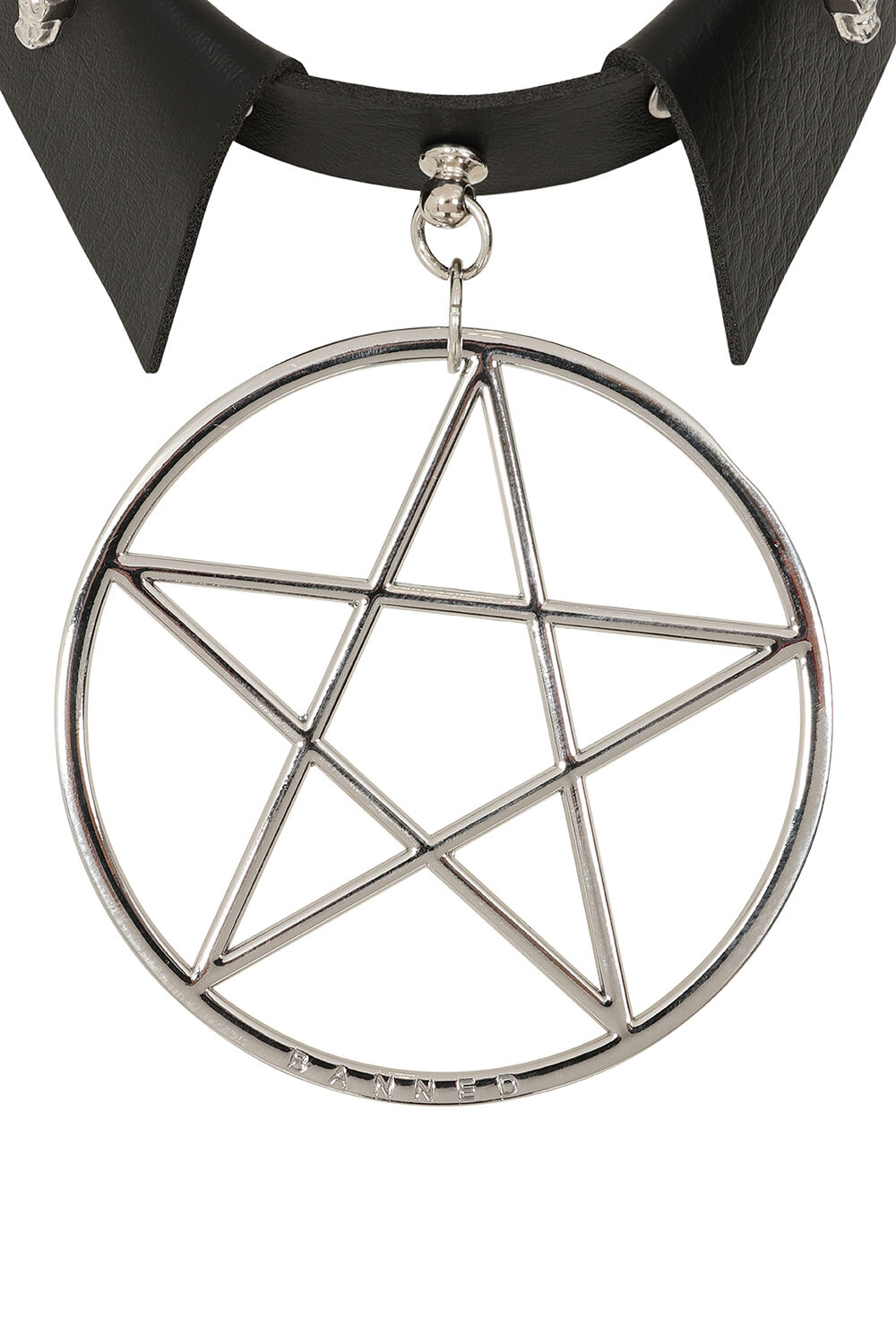 Banned Halsband Restrict Pentagram