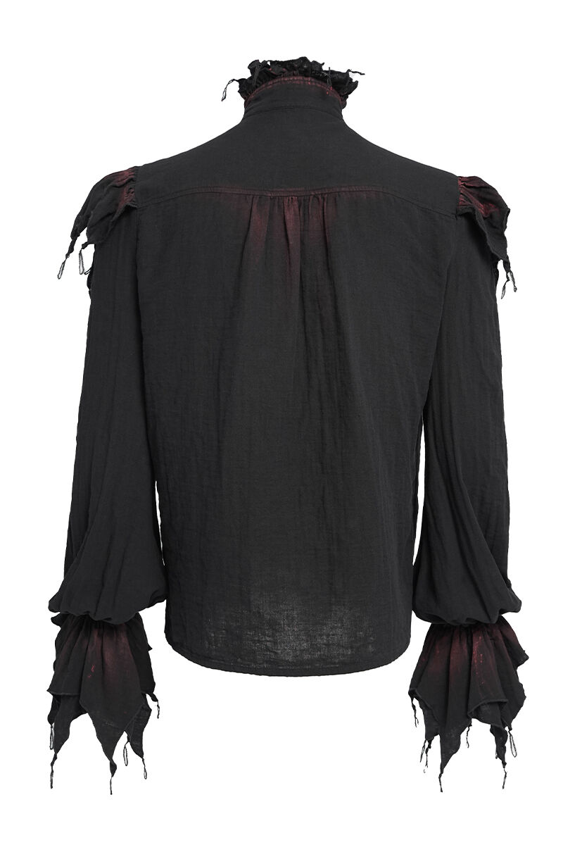 Devil Fashion Hemd Crimson Stain